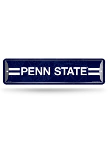 Penn State Nittany Lions 4x15 Metal Street Sign - Silver