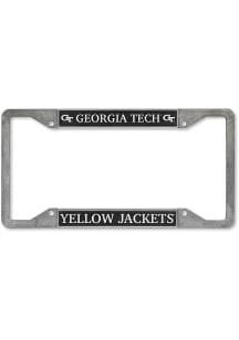 GA Tech Yellow Jackets Pewter License Frame