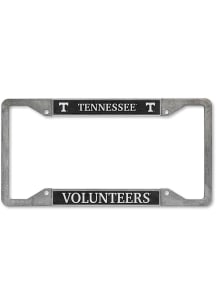 Tennessee Volunteers Pewter License Plate Frame - Silver