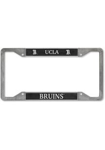 UCLA Bruins Pewter License Plate Frame - Silver