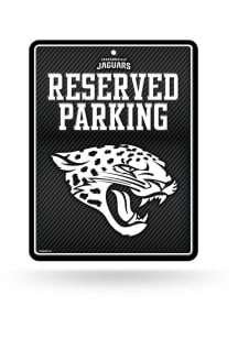 Jacksonville Jaguars Metal Parking Sign - Black