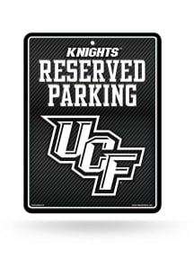UCF Knights Metal Parking Sign - Black