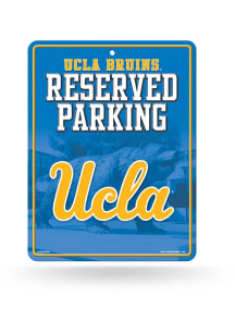 UCLA Bruins Metal Parking Sign - Silver