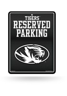 Missouri Tigers Metal Parking Sign - Black