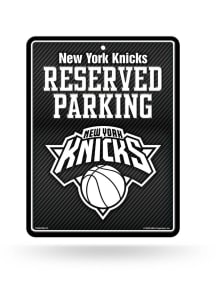 New York Knicks Metal Parking Sign - Black