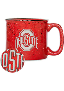 Ohio State Buckeyes 12oz Campfire Ceramic Mug - Red