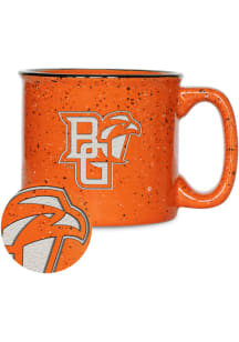 Bowling Green Falcons 12oz Campfire Ceramic Mug - Orange