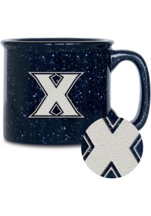 Xavier Musketeers 12oz Campfire Ceramic Mug - Navy Blue