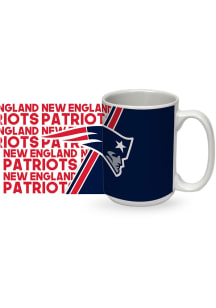 New England Patriots 15oz Ceramic Mug - White