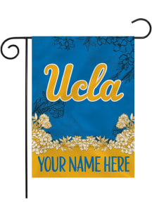 UCLA Bruins Personalized Garden Flag - White