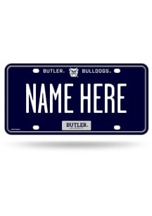 Butler Bulldogs Blue Personalized Car Accessory License Plate