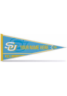 Southern University Jaguars Personalized Felt Pennant - White