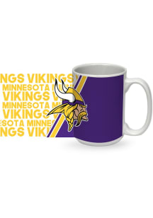 Minnesota Vikings 15oz Ceramic Mug - White