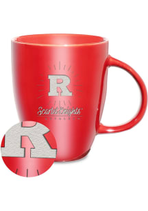 Rutgers Scarlet Knights 18oz Sunburst Lustre Ceramic Mug - Red