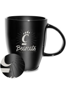 Cincinnati Bearcats 18oz Sunburst Lustre Ceramic Mug - Black