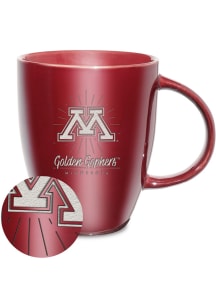 Minnesota Golden Gophers 18oz Sunburst Lustre Ceramic Mug - Maroon