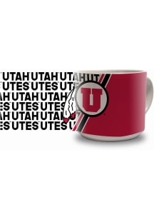 Utah Utes 14oz Metro Ceramic Mug - White