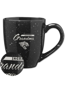 Jacksonville Jaguars Grandma 16oz Speckle Ceramic Mug - Black