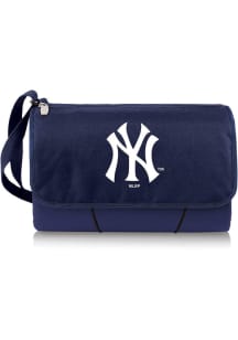 New York Yankees Outdoor Picnic Fleece Blanket - Navy Blue