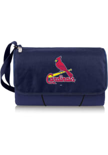 St Louis Cardinals Outdoor Picnic Fleece Blanket - Navy Blue