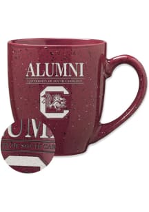 South Carolina Gamecocks Alumni 16oz Speckle Ceramic Mug - Maroon