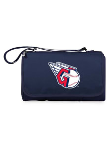 Cleveland Guardians Outdoor Picnic Fleece Blanket - Navy Blue