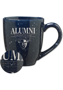 Maine Black Bears Alumni 16oz Speckle Ceramic Mug - Navy Blue