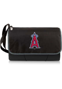 Los Angeles Angels Outdoor Picnic Fleece Blanket - Black