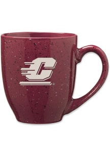 Central Michigan Chippewas 16oz Team Logo Speckled Ceramic Mug - Maroon