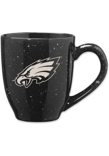Philadelphia Eagles 16oz Team Logo Speckled Ceramic Mug - Black