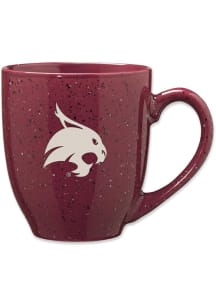 Texas State Bobcats 16oz Speckle Ceramic Mug - Maroon