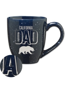 Cal Golden Bears 16oz #1 Dad Speckle Ceramic Mug - Navy Blue