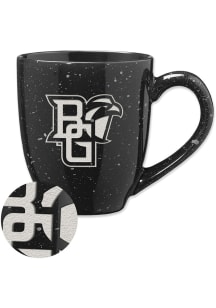 Bowling Green Falcons 16oz Speckle Ceramic Mug - Black