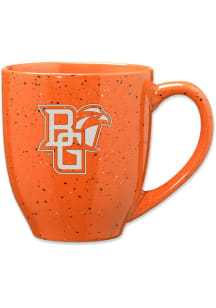 Bowling Green Falcons 16oz Speckle Ceramic Mug - Orange