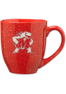 Maryland Terrapins 16oz Team Logo Speckled Ceramic Mug - Red