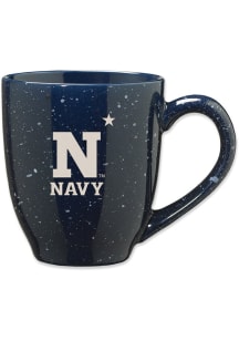 Navy Midshipmen 16oz Speckle Ceramic Mug - Navy Blue