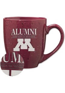 Minnesota Golden Gophers 16oz Alumni Speckled Ceramic Mug - Maroon