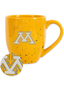 Minnesota Golden Gophers 16oz Speckle Ceramic Mug - Yellow