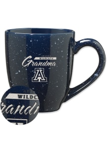 Arizona Wildcats Grandma 16oz Speckle Ceramic Mug - Navy Blue