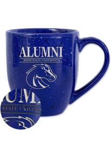 Boise State Broncos Alumni 16oz Speckle Ceramic Mug - Blue