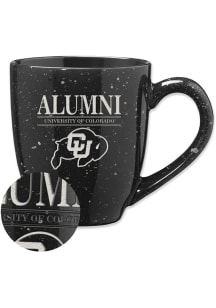 Colorado Buffaloes 16oz Alumni Speckled Ceramic Mug - Black