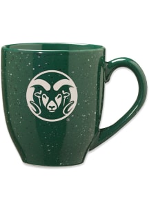 Colorado State Rams 16oz Speckle Ceramic Mug - Green