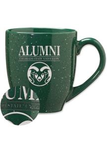Colorado State Rams Alumni 16oz Speckle Ceramic Mug - Green