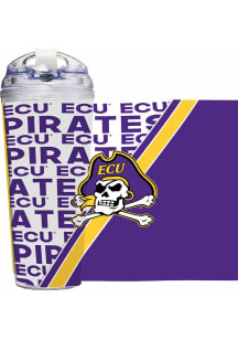 East Carolina Pirates 24oz Acrylic Tumbler