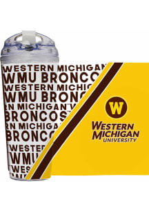 Western Michigan Broncos 24oz Acrylic Tumbler - Yellow