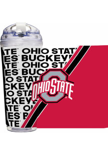Ohio State Buckeyes 24oz Acrylic Tumbler - Red