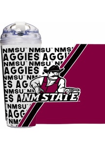 New Mexico State Aggies 24oz Acrylic Tumbler - Red