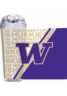 Washington Huskies 24oz Acrylic Tumbler - Purple