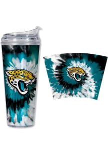 Jacksonville Jaguars 24oz Metallic Tumbler - Black