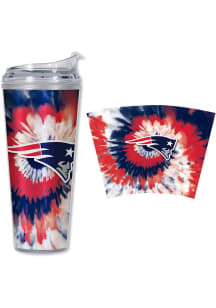 New England Patriots 24oz Metallic Tumbler - Navy Blue